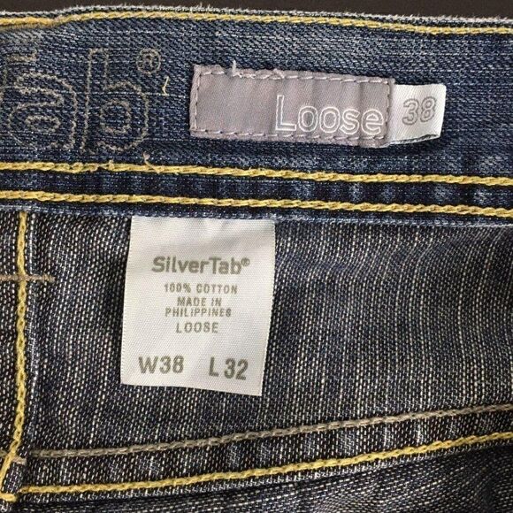 Silver tab Jeans mens size 38/32 - Picture 4 of 7